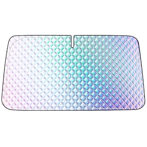 TFIUMCRGW For Toyota Yaris 1999-2025 XP10 XP20 XP30 XP40 XP60 Car Windshield Sunshade Front windshield sun visor UV Protection Sunshade for Heat Block Keep Vehicle Cool,145 * 80cm