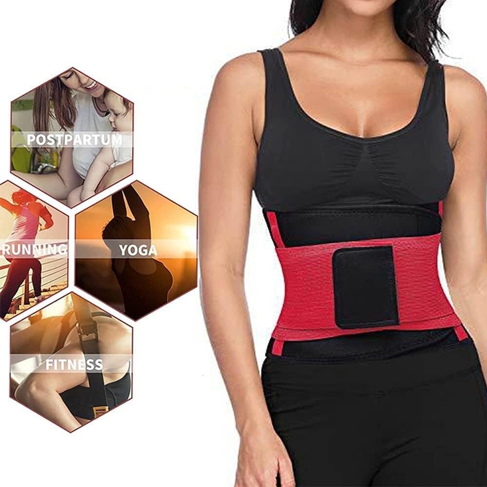 New Women Waist Trainer Sauna Sweat Belts Tummy Control Girdle Body Shaper Belt Weight Loss Corset Waist Trimmer Shapewear (Color : Style One, Size : S) (Style Two X)