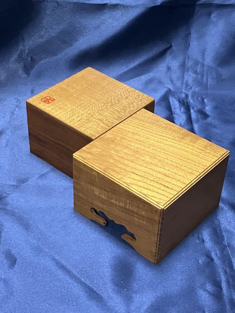 Amazon.co.jp: 落款あり 高橋徹男作 将棋駒箱 : おもちゃ