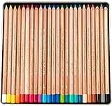 Koh-I-Noor Gioconda Soft Pastel Pencil Set, 24/Each Packed in Tin, Assorted Colored Pencils (FA8828.24)