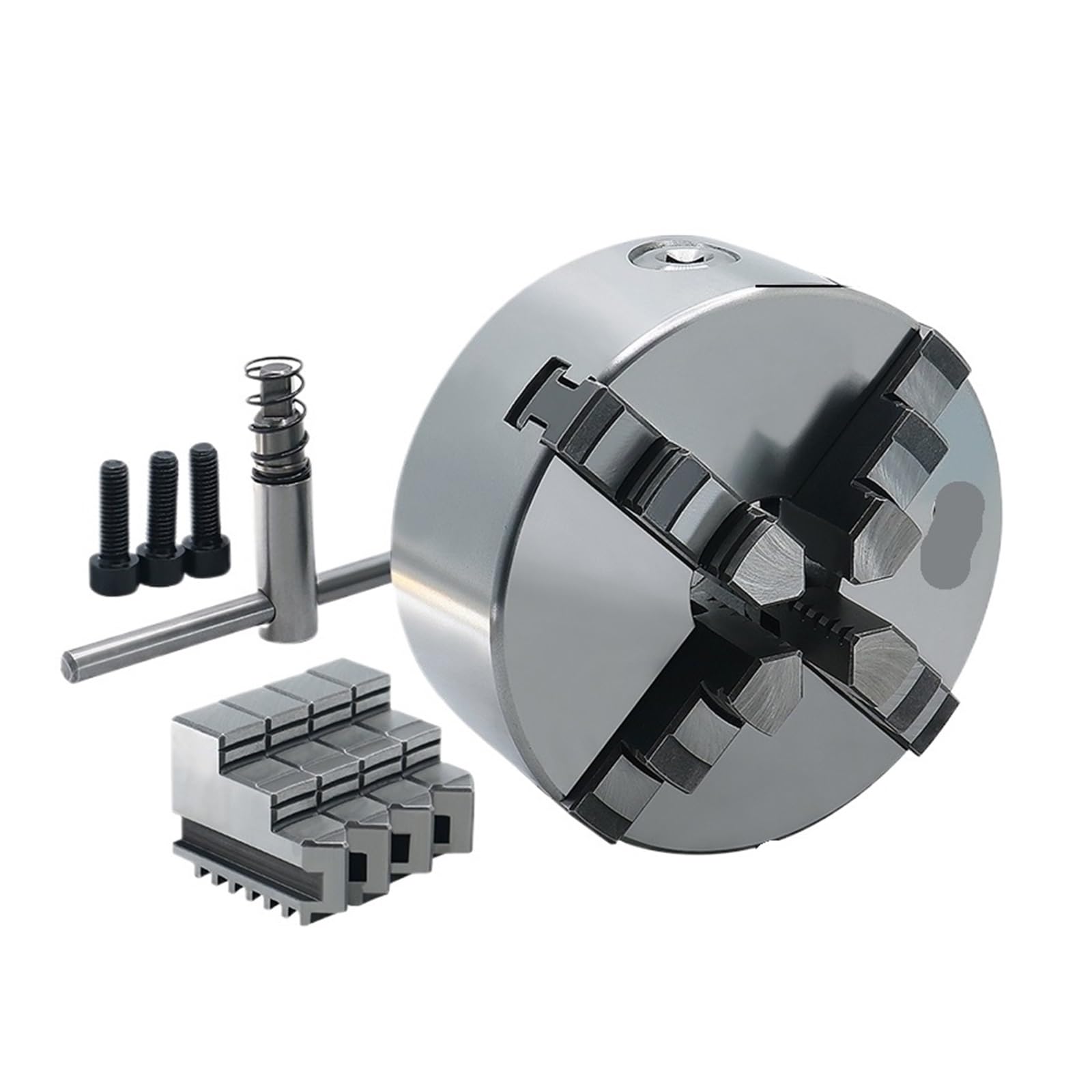 K12 4-Jaw Lathe Chuck 80-250mm Self-Centering Turning Accessory(K12-80)