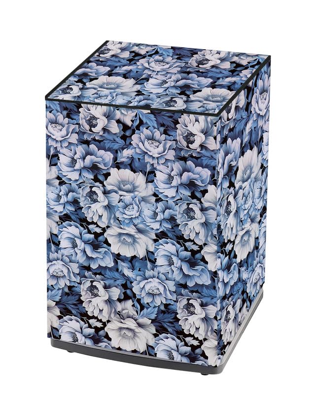 Image of Fully Automatic Top Load Washing Machine Cover Suitable For Samsung, Lg, Godrej, Whirlpool 6.5Kg, 7Kg, 7.5Kg, 8Kg, 9Kg, 10Kg, 11Kg ( 58Dx60Wx94H ), Waterproof Cover, Blue .