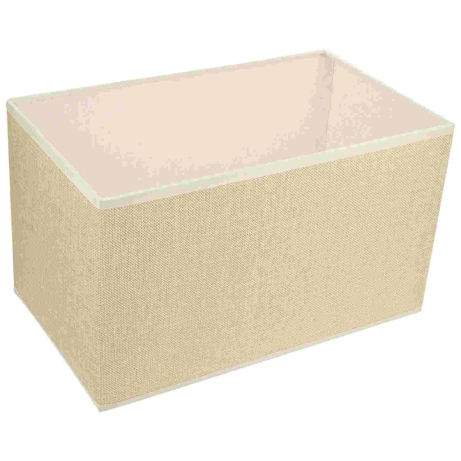 Rgoemhj Light Yellow Linen Lampshade Cloth Table Lamp Cover Fabric For Lamp