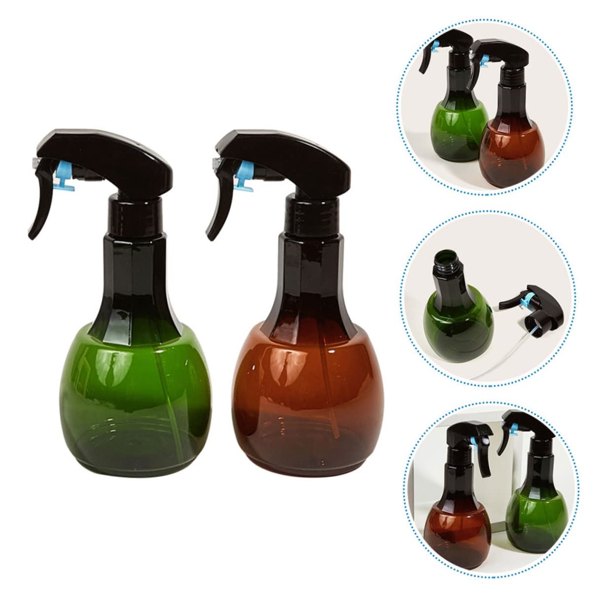 Beavorty 6stücke Sprühflasche Für Haare Feiner Nebel Sprayer Für Friseure Garten Und Haushalt Dauerhafte Und Praktische Anwendung Für Haarstyling Und Pflanzenpflege