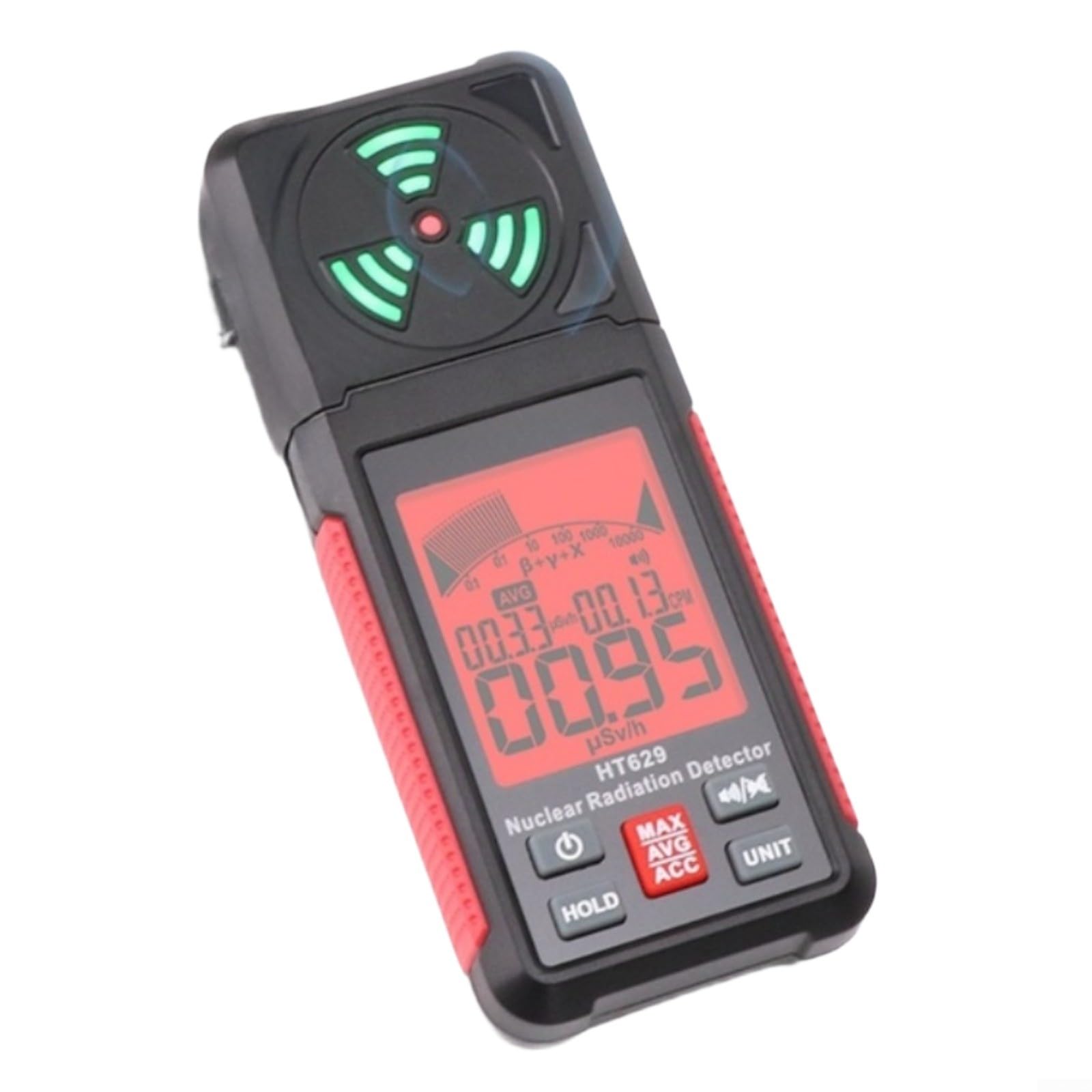 Contador geiger digital para medir radiación por rayos X y gamma en el hogar o trabajo