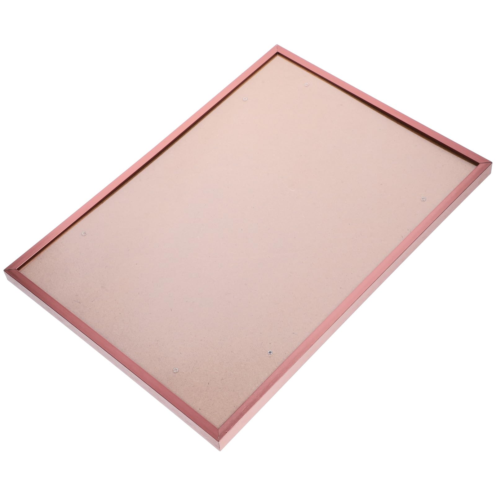 Cadre photo mural marron en aluminium pour décoration de fête et bureau