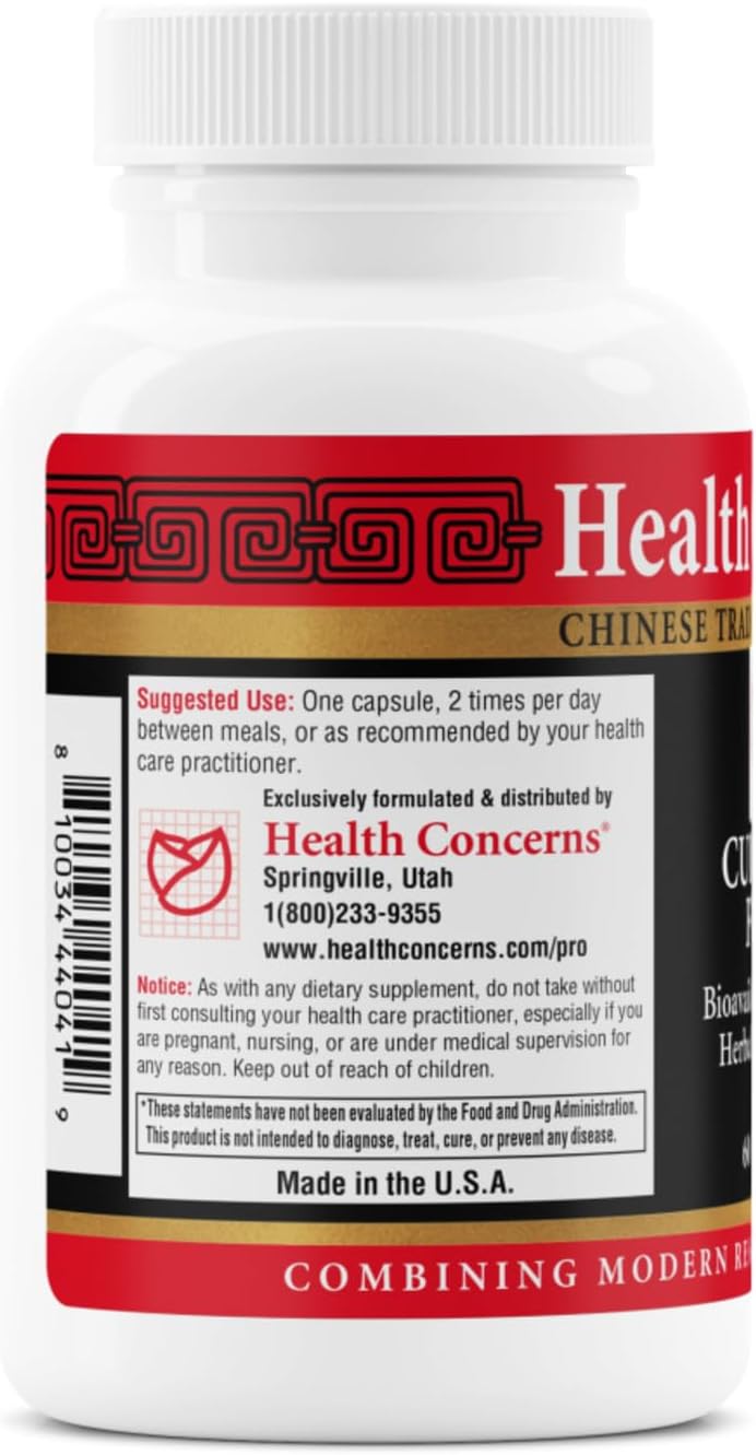 Health Concerns Curcuma Flow - Joint Health Support Supplements - 60 Capsules