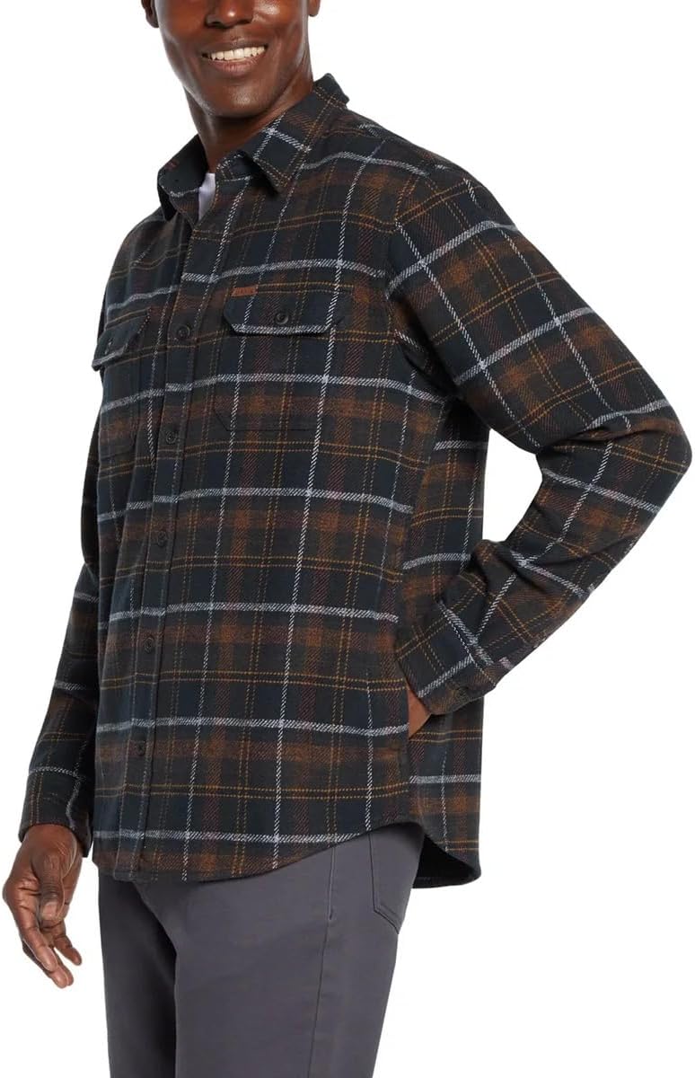 Orvis Men’s Spread Collar Flannel Shirt - Image 3