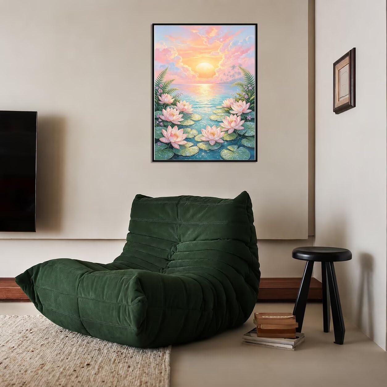 5D Diamond Painting Kit Completo Paesaggio Pittura Diamante DIY 60x80-1422