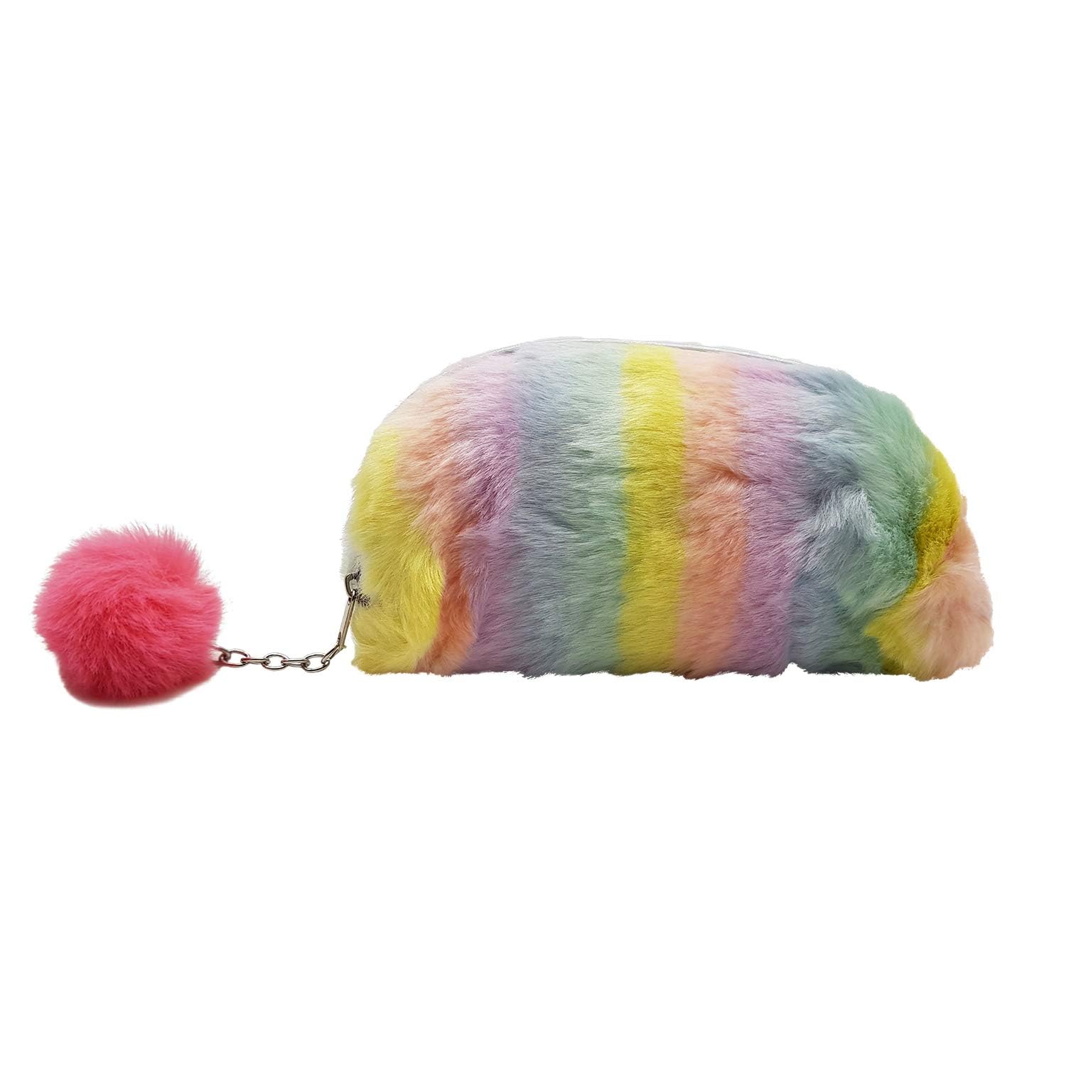 VRITRAZ Pen Pencil Box Case for School Kids and Students, Cute Fur Soft Toy Pouch Storage Organizer (Color-Semi LightMulti) (B0D8WFZVTY) Amazon Price History, Amazon Price Tracker