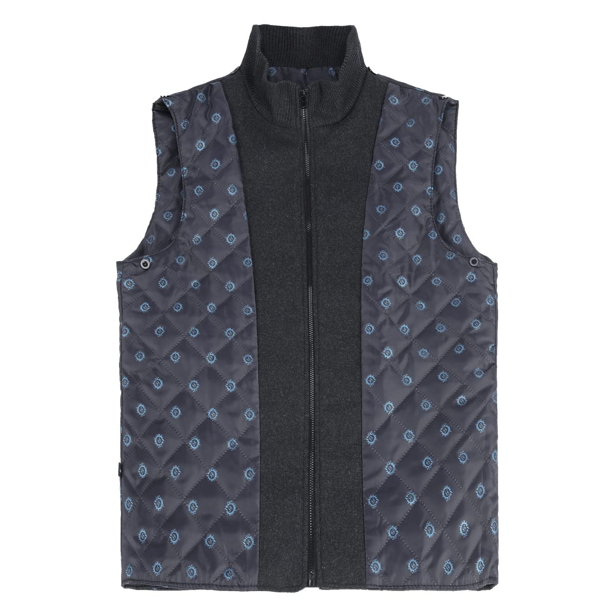 YOUTHUP Abrigos con Chaleco para Hombre de Invierno de Lana Trench Coat Casual Corto Chaqueta Gruesa