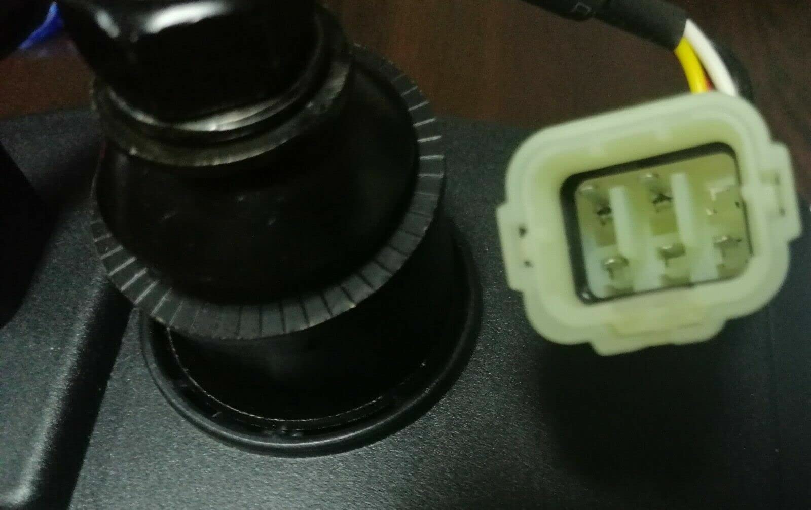 Generico Coppia Fanali Anteriori Destro Sinistro 5 Funzioni Freccia Per Trattori Escavatori 12V 24V Spina Cablaggio