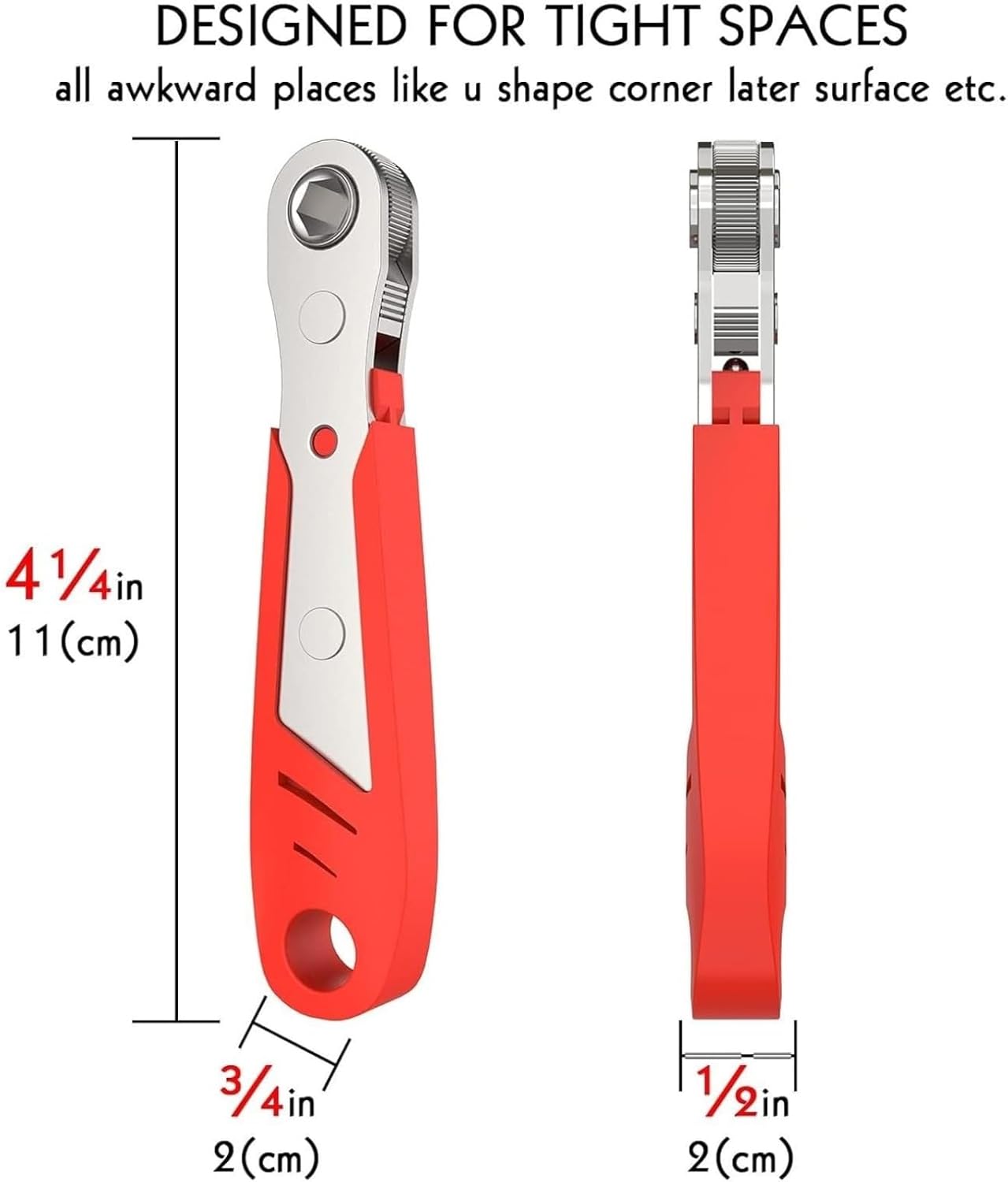 Mini Ratchet Screwdriver Bit Set, 4in Drill Bit Compatible 36-Tooth Ratchet Wrench with 10pcs Common Bits, Cross Slotted Torx Hexagonal Electric Screw Driver Magnetic Hand Drill Bits