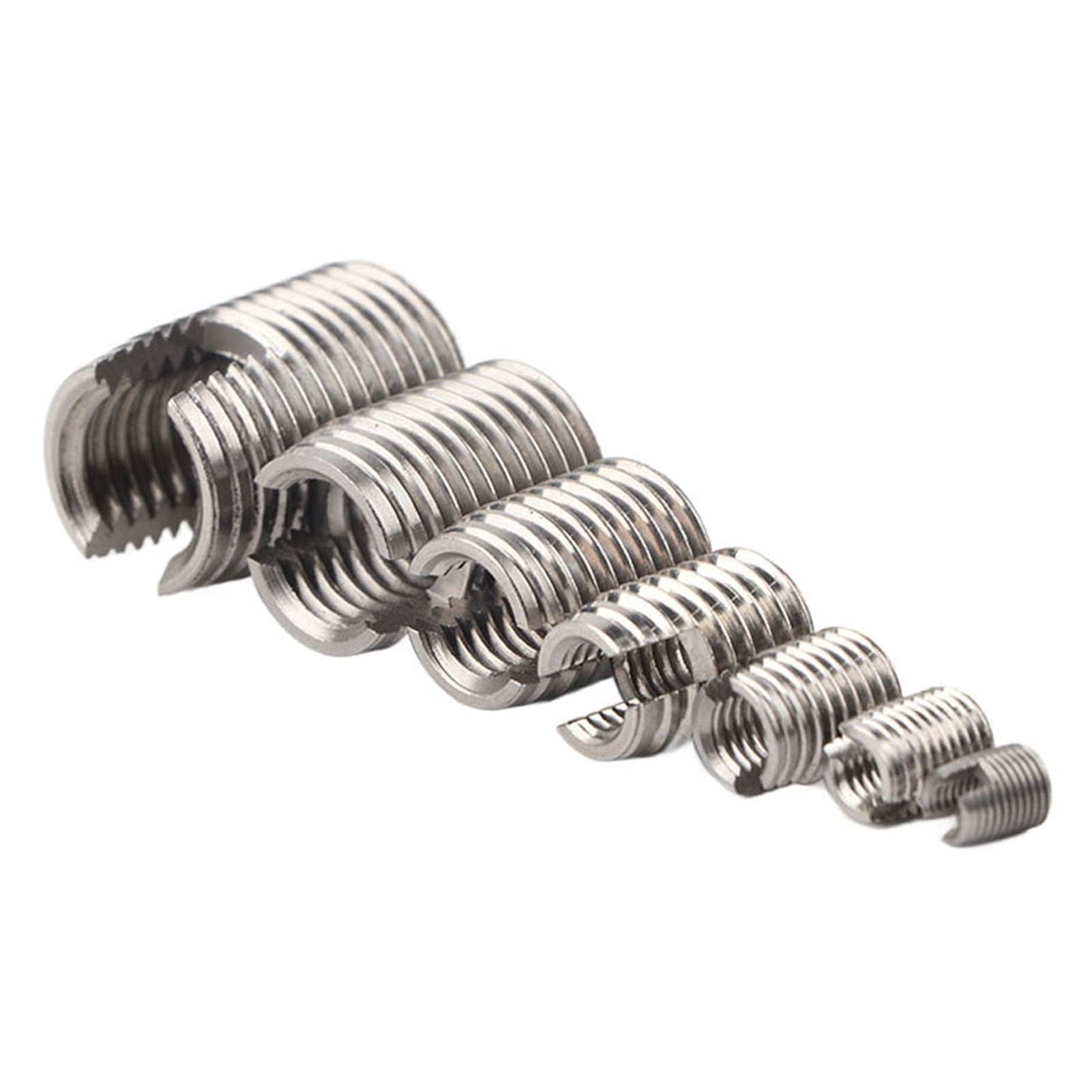 Stainless Steel Thread Inserts - 50 Pcs Self Tapping -8