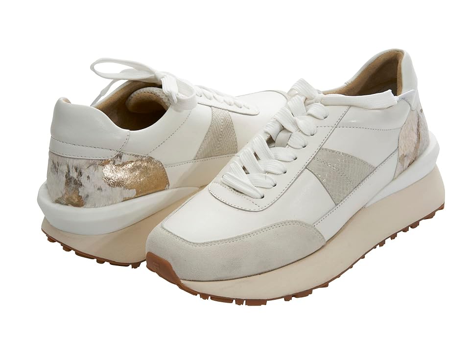 Vaneli Aspen (White Nappa/Ice Suede Combo) Women's Shoes INTERNATIONAL SHIPPING