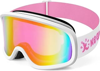 Keary Ski Goggles Men Women Snow Anti-Fog OTG 100% UV Protection Snowboard