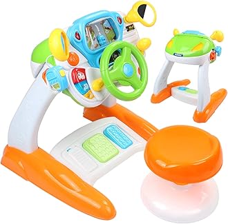 AMOSTING Pretend and Play Ride On Toys for Toddler Boys Girls Learning & Educational Baby Driver Toy Cars for Preschool Kids