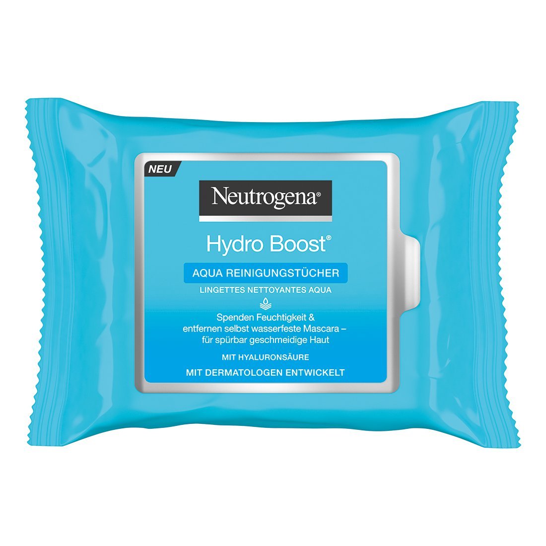 Neutrogena Hydro Boost Aqua - Toallitas limpiadoras (25 unidades)
