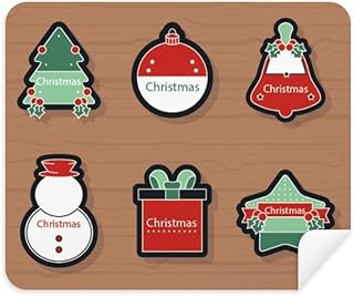 mas Symbol mas Cartoon Icon Cleaning Cloth Screen Cleaner 2pcs Suede Fabric