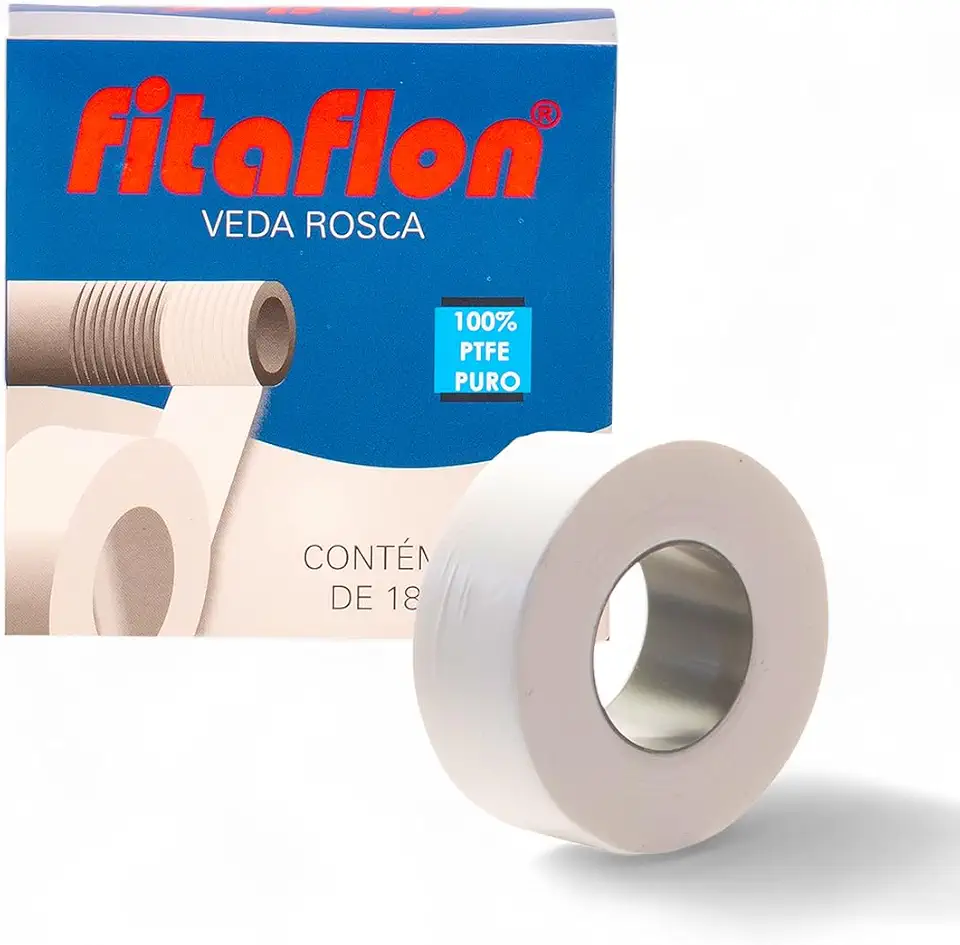 FITA VEDA ROSCA FITAFLON ABNT 16368-18mmx50m