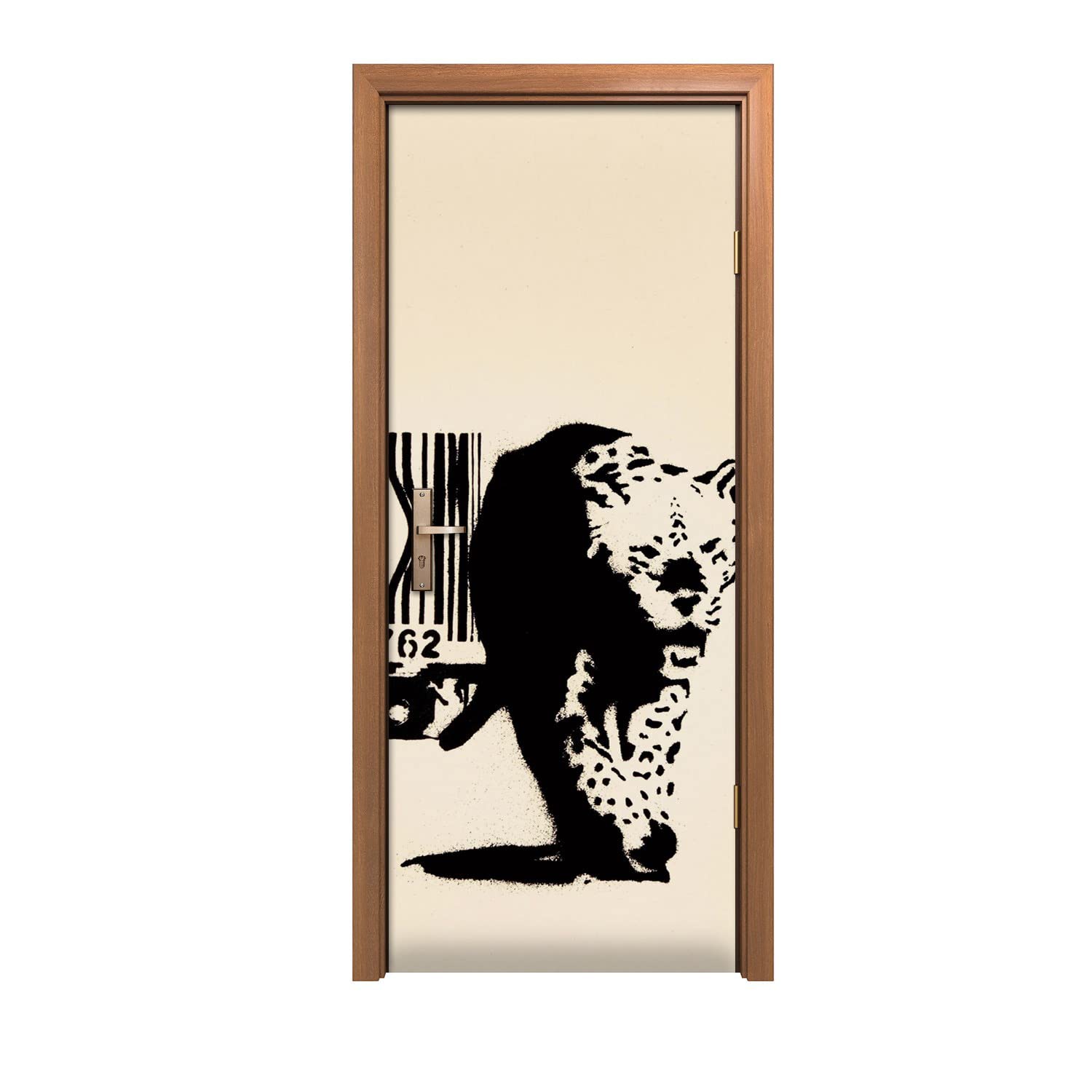 Autocollant de porte haut de gamme Coloray 90x200cm au design moderne