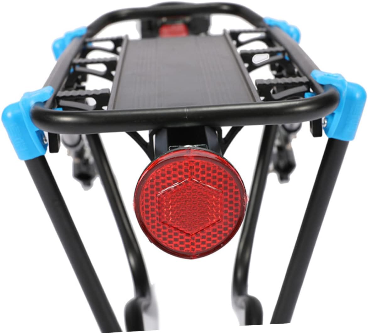 SUPVOX Multi-Function Bike Carrier Rack Rear Stand Easy Install Lightweight for Suitcases Backpacks Baskets Road Mountain Bikes