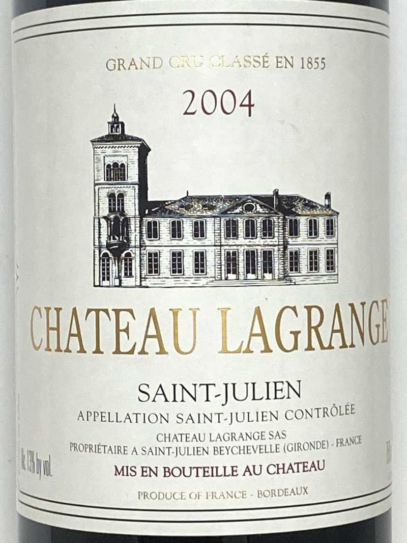 Amazon.co.jp: 2004年 シャトー ラグランジュ 750ml フランス ボルドー