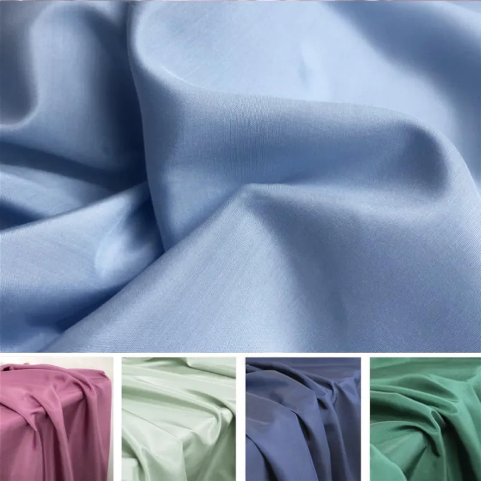 3/5/10 m fester 16-Momme-Seiden-Baumwollstoff für Sommerkleid, Hemd, Seidenfutter, Stoffmaterial, schwarz, weiß, marineblau, grün, rot, rosa Stoff zum Nähen (7 rosa, 140 cm x 10 m)