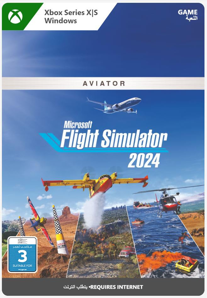 Microsoft Flight Simulator 2024 Aviator Edition | Xbox & Windows 10 - Download Code