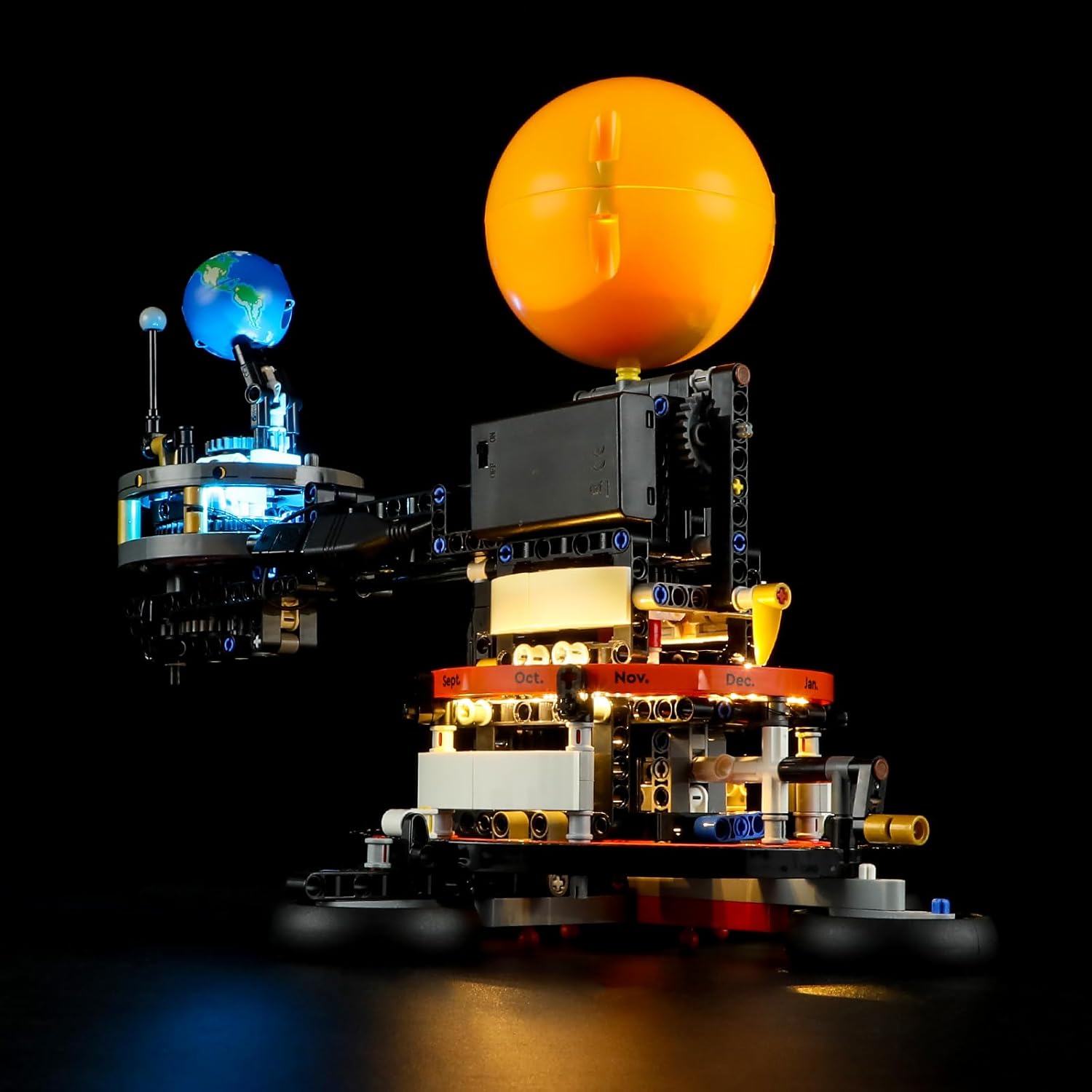 LIGHTAILING Light for Lego-42179 Planet Earth and Moon in Orbit - Led Lighting Kit Compatible with Lego Building Blocks Model - NOT Included The Model Set