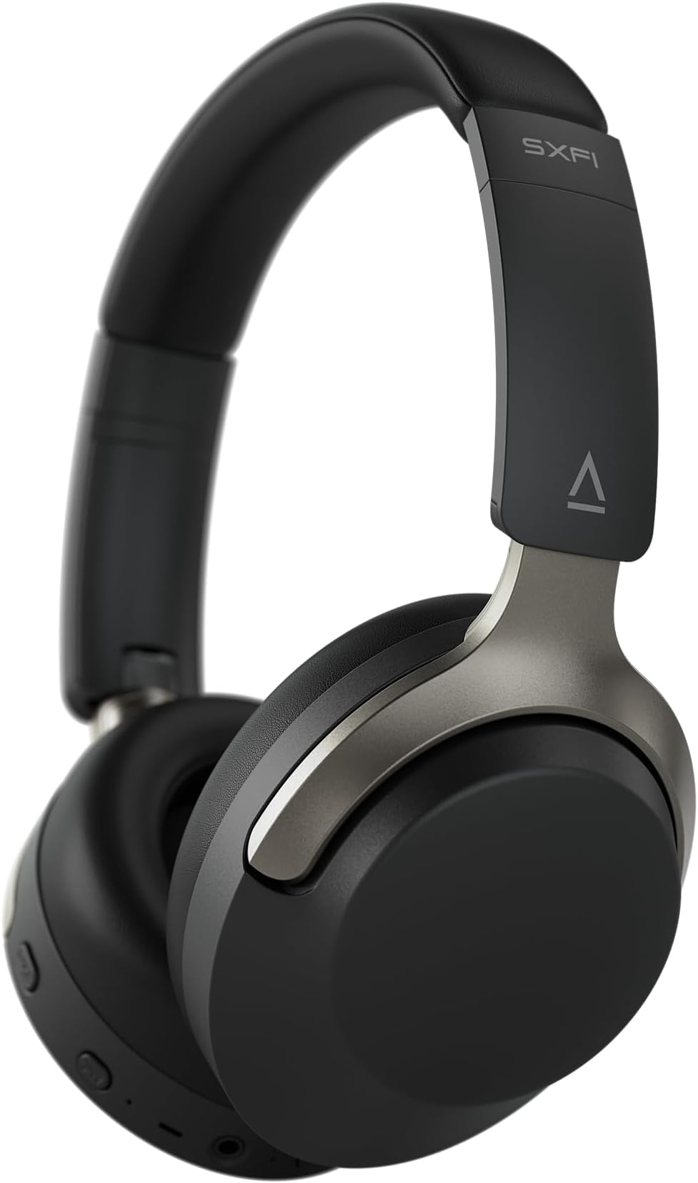 Zen Hybrid SXFI Wireless Over-Ear Headphones with Super X-Fi Technology, Adaptive Hybrid Active Noise Cancellation, Ambient Mode, Up to 70 Hours, Low Latency Mode (Black)