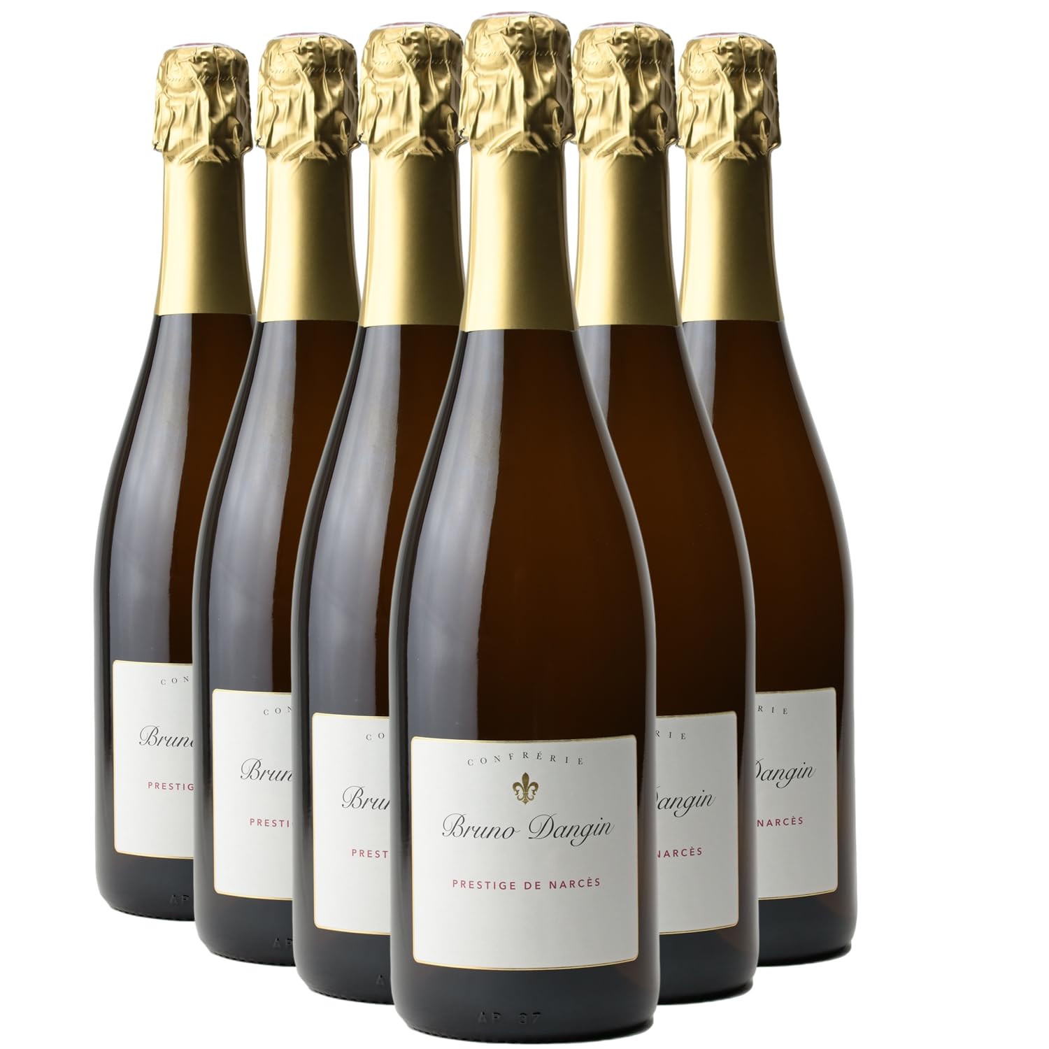 Crémant de Bourgogne Prestige de Narcès Extra-Brut bianco 2021 - Organico - Bruno Dangin - DOP - Borgogna - Francia - Vitigni Pinot Noir - 12x75cl