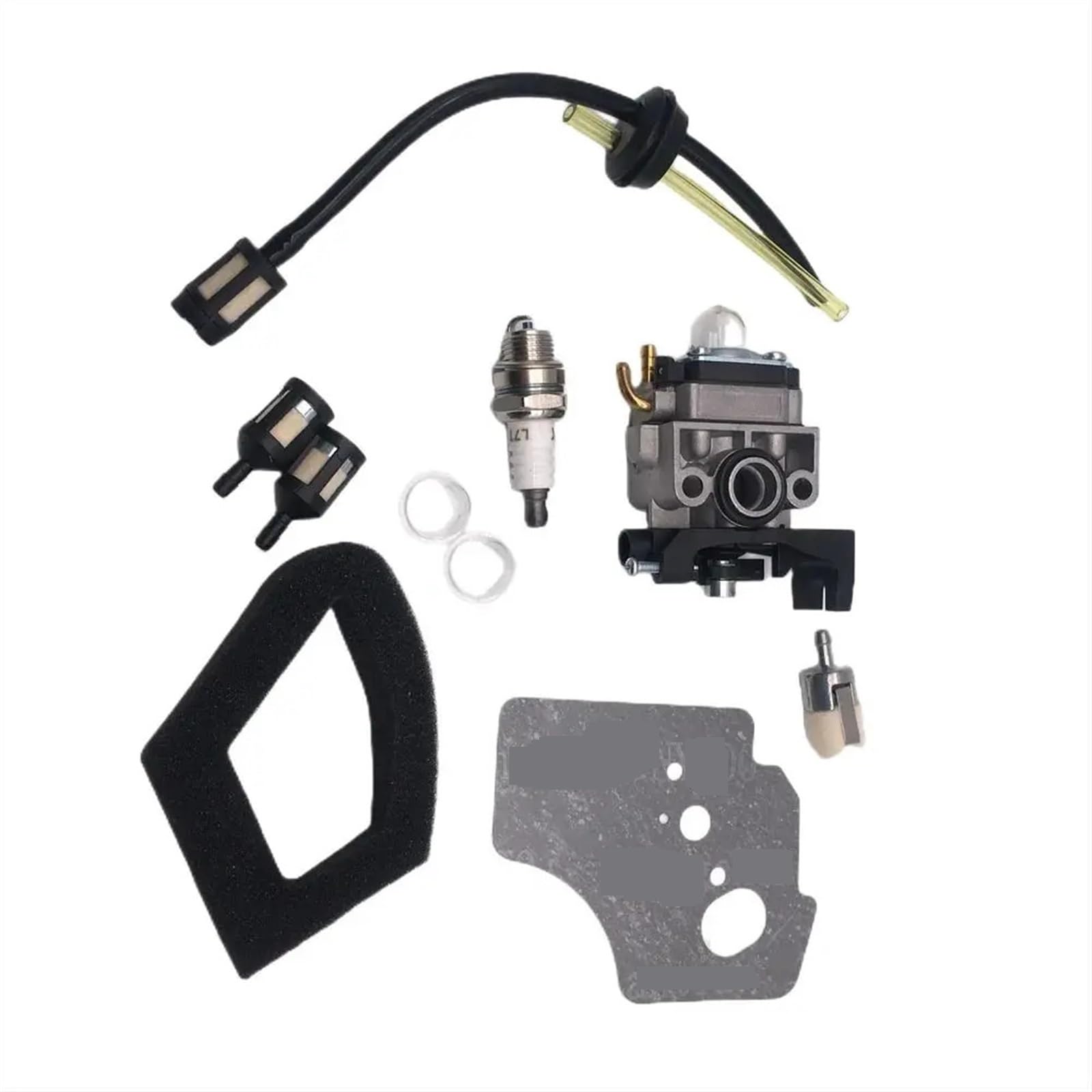 Naprawcze Carb Wymiana Akcesoriów Zestaw gaźnika pasujący do silnika Honda GX25 GX35 HHB25 ULT425 UMS425 UMK425 16100-Z0H-825 Akcesoria kosiarki(B)