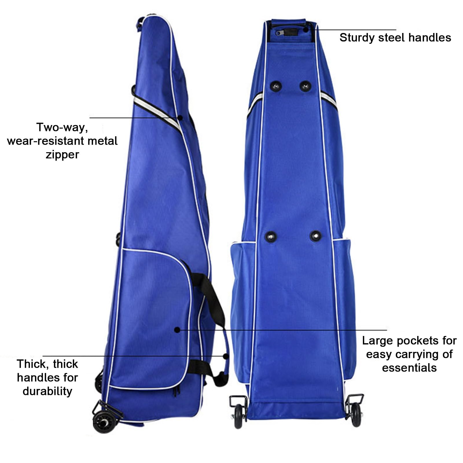 Bolsa de Ruedas de Esgrima, Impermeable Bolsa de Esgrima, con Asa, Gran Capacidad, Unisex, para Espada, Sable y Florete