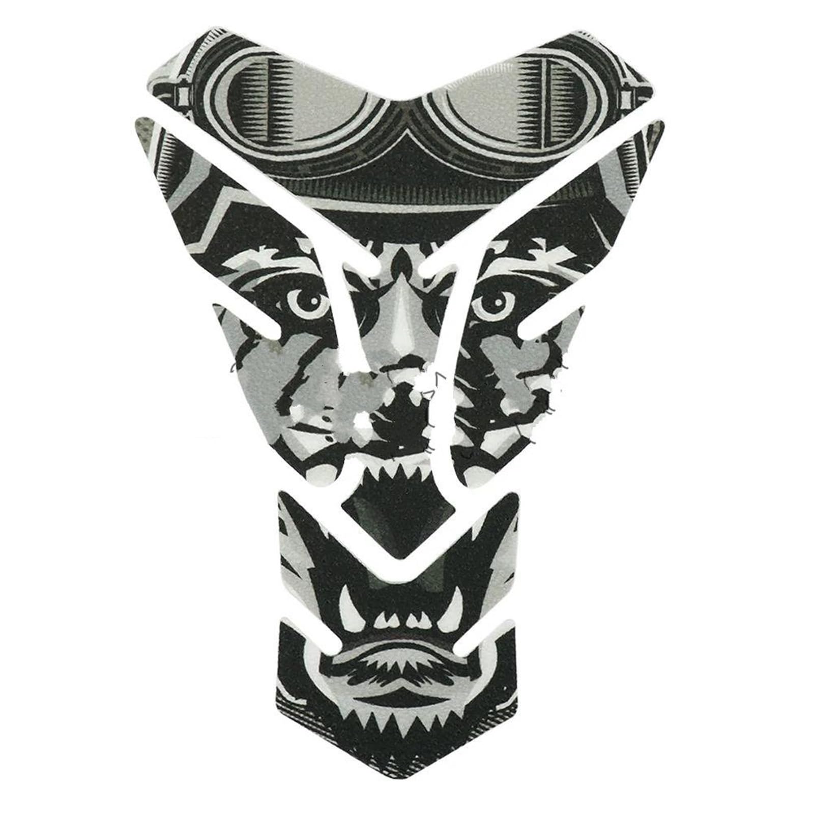 Frsoted Tank Pad Protector Sticker Tankpad Decor Decals for Kawasaki for Ninja H2R 400 for Z900 for Z1000 for ZX6R Bike Tank Film(Color8)