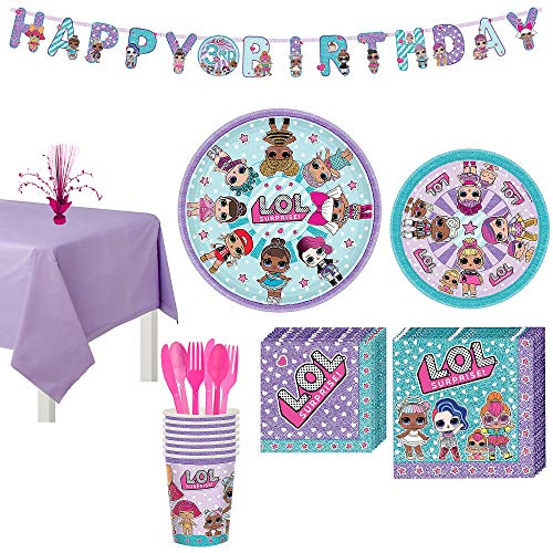 Top lol surprise birthday party supplies 8 guest for 2022 Sideror Reviews