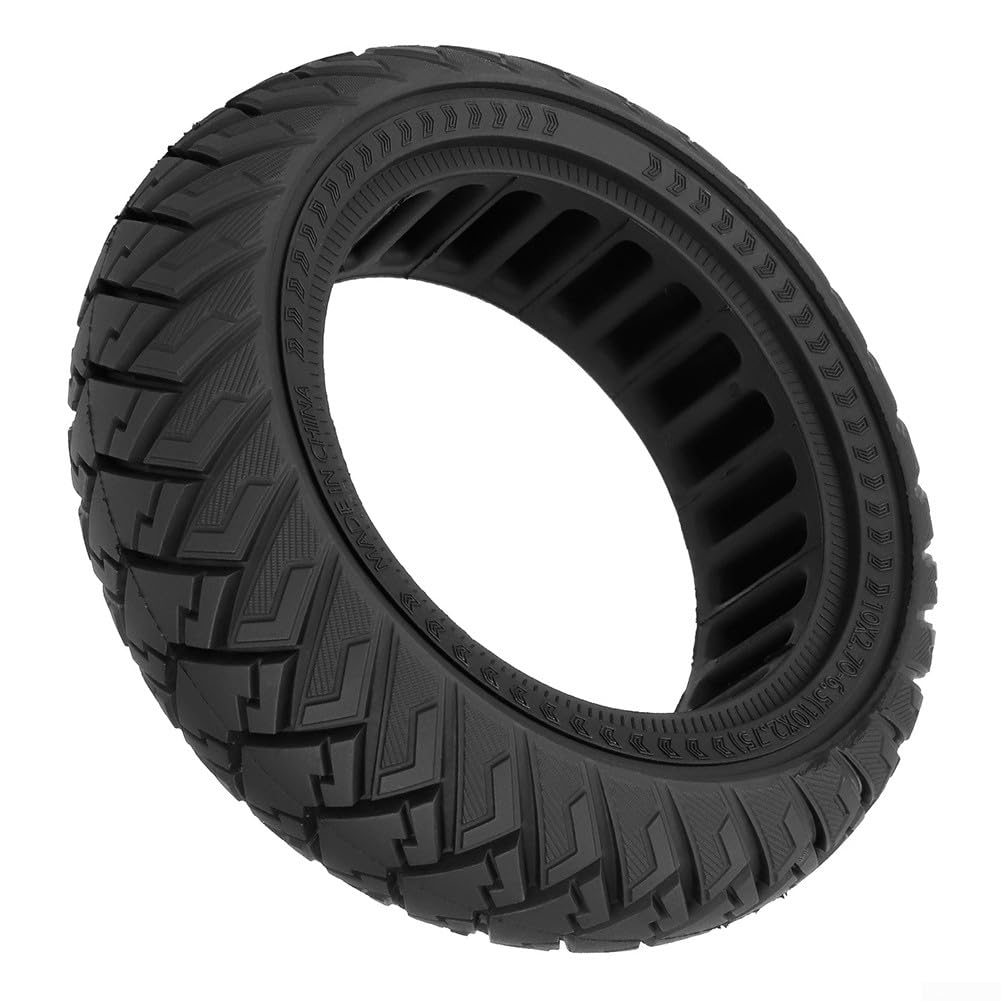 Ruedas de Repuesto para Patinete eléctrico de 10 Pulgadas, neumáticos Todoterreno de Goma Maciza de 10 x 2,70-6,5 para Patinete eléctrico G2