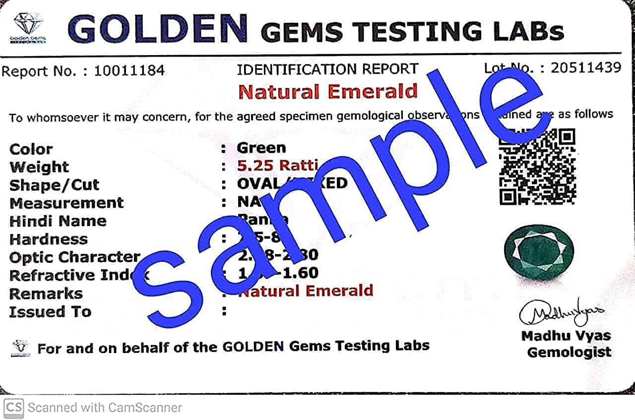 天然エメラルドストーン 13.25 ラッティ / 12.05カラット ラボ認定宝石 スーパーデラックス品質 ザンビア アースマインド