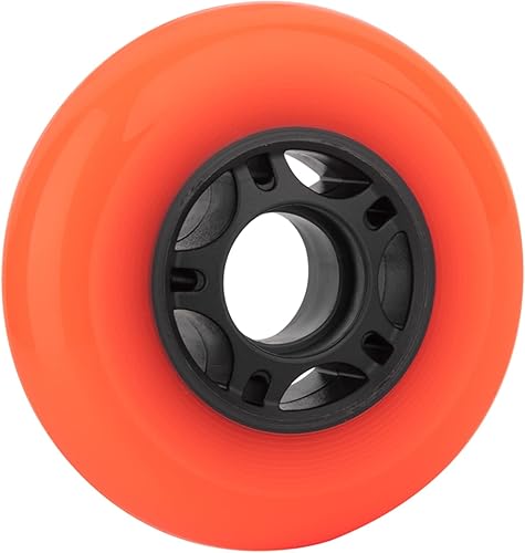 Miniatura 5 de WHEELCOME Paquete de 8 ruedas de patinaje en línea para interiores y exteriores, ruedas de hockey 85A, ruedas de hockey de 2.520 in, 2.756 in, 2.835