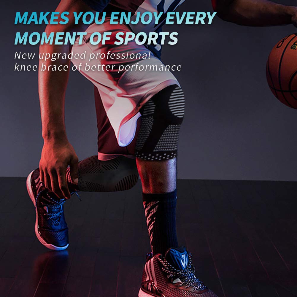 NEENCA Professional Knee Brace for Pain Relief, Medical Knee Support with Patella Pad & Side Stabilizers, Compression Knee Sleeve for Meniscus Tear, ACL, Joint Pain, Runner,... 11 NEENCA Professional Knee Brace for Pain Relief, Medical Knee Support with Patella Pad & Side Stabilizers, Compression Knee Sleeve for Meniscus Tear, ACL, Joint Pain, Runner,... - Image 9