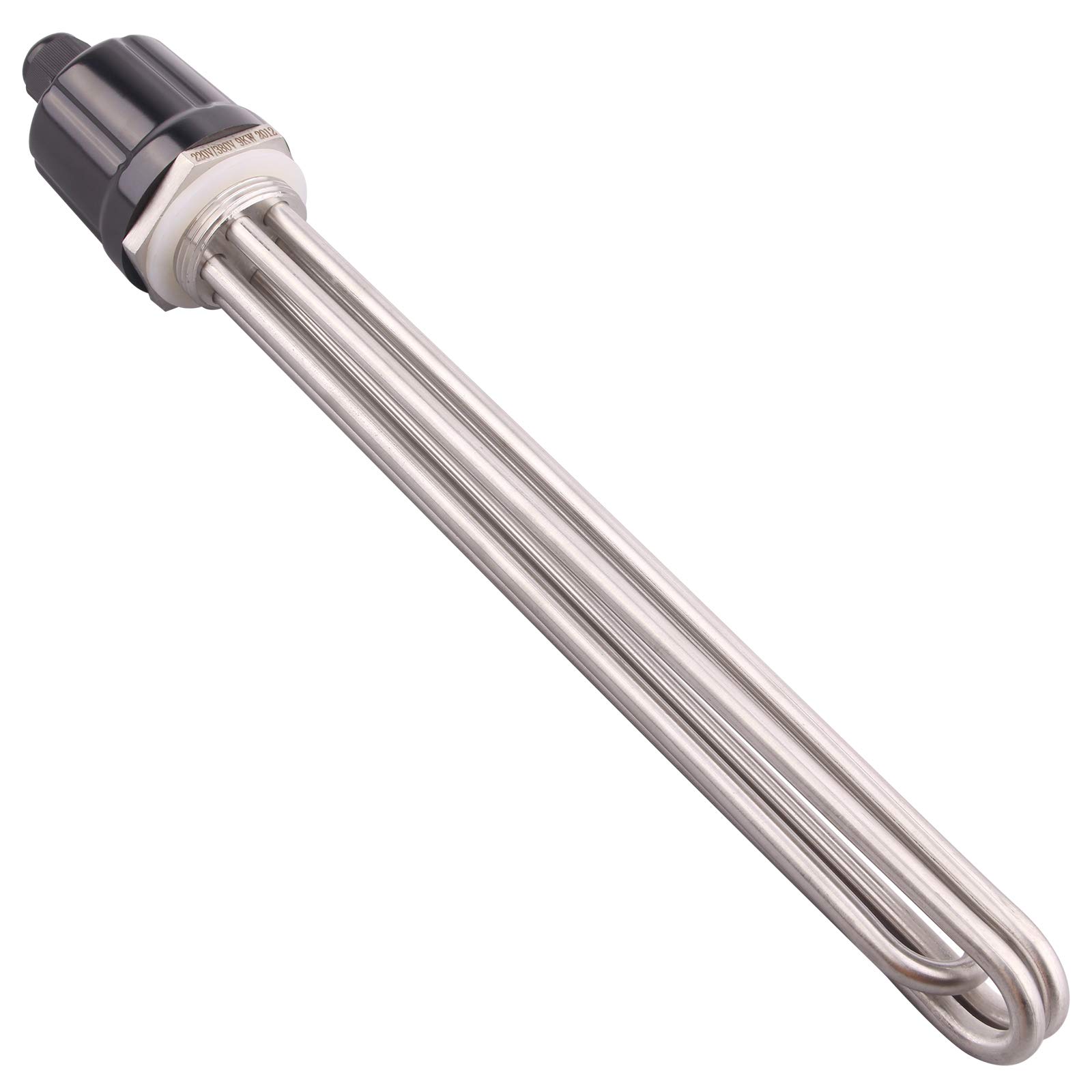 DERNORD 1-1/2 Inch Heating Element U Type Electric Brewing Water Heater BSP  Thread Stainless Steel Flange (220V/380V 9000W) : Amazon.de: Large  Appliances