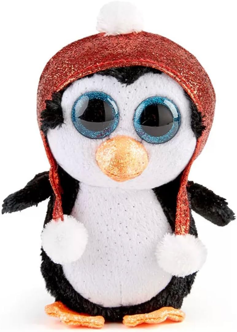 Beanie Boo Atlas Fox Wynnie Patty Phoneix Ophelia Slippers Lzzy Heather Unicorn Cat Animal Plush Doll 6inch (Gale Penguin)