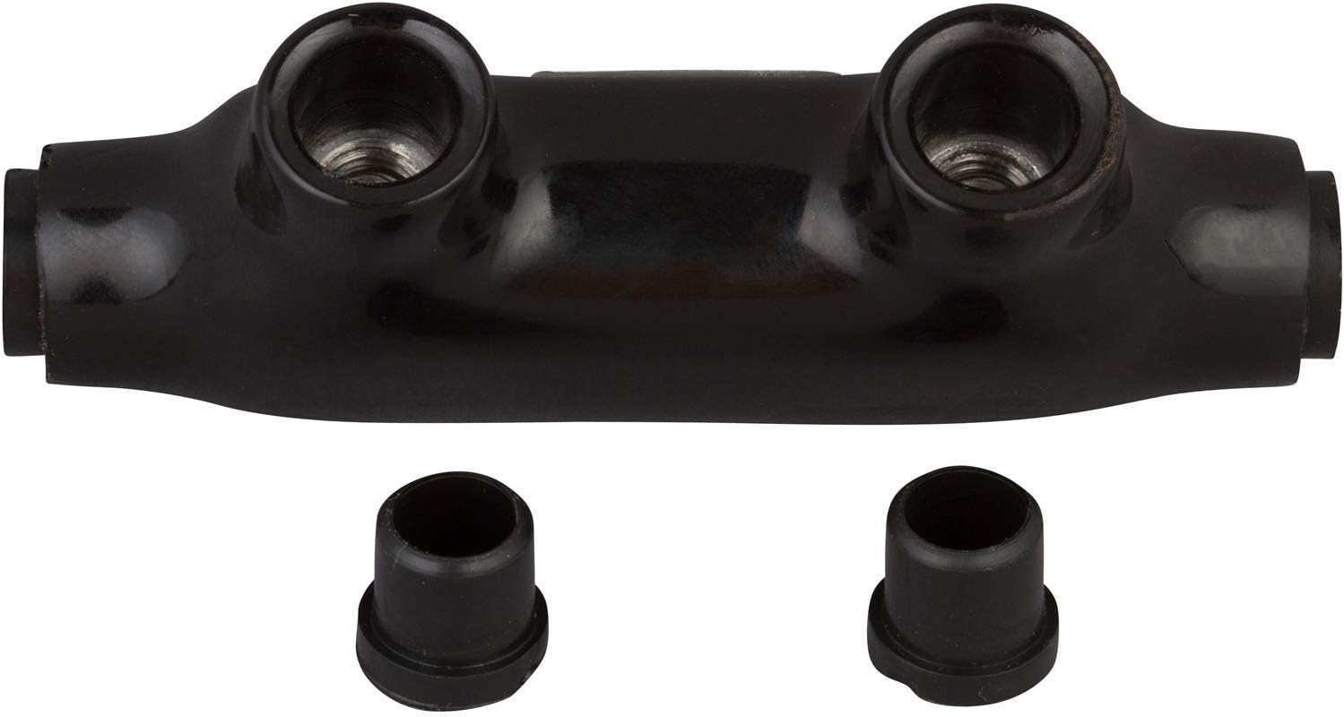 97017 Black Insulated in-Line Splice 2-14 Wire Range, 2-Pack
