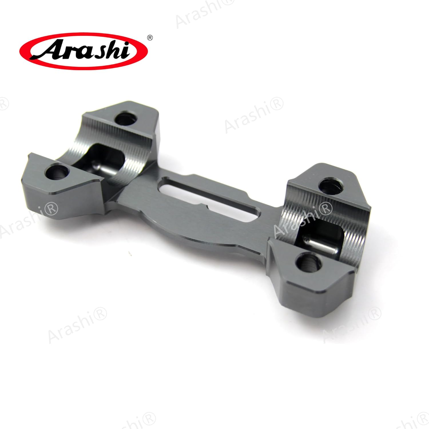 Arashi Handlebar Riser Cover Clamp for Yamaha MT09 FZ09 2014-2020, Motorcycle Accessories Parts GrayParts