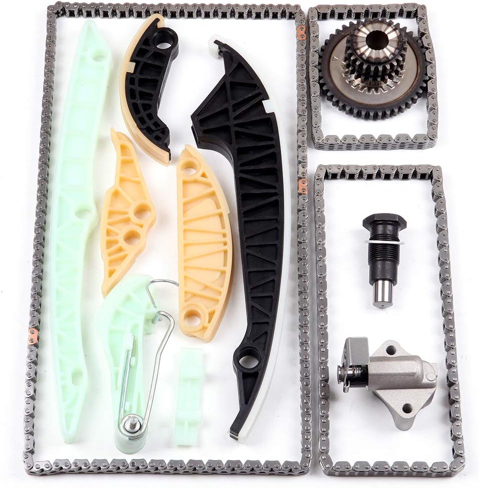 ASAPE Premium Timing Chain Kit Fit for 2008-2013 for Audi A3 2008-2013 for Audi A3 Quattro 2009-2015 for Volkswagen Eos