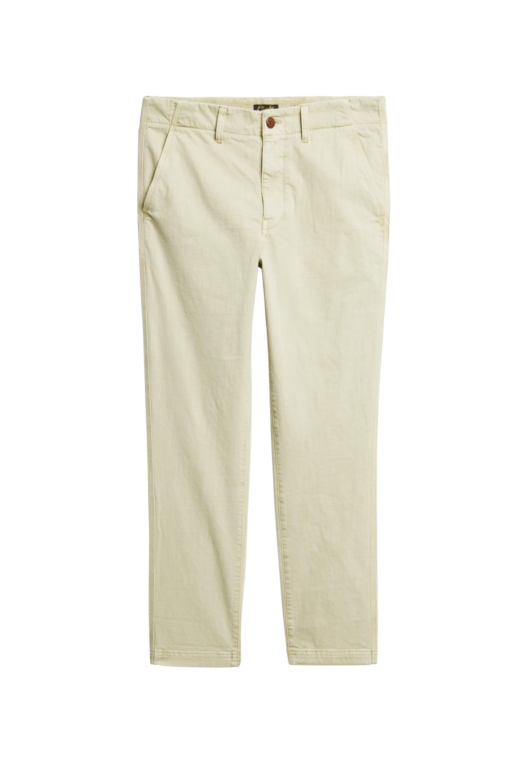 Superdry Men's Chateau Grey Unisex Casual Pants International Chino, 36 W/32 L