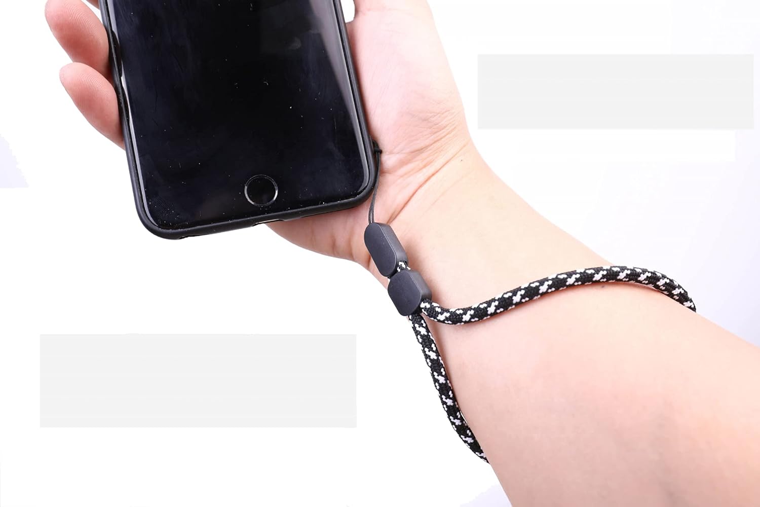 WristID Lanyard Hand Wrist Strap Holder for Cell phone Cases Keys Cameras GoPro Oxy meter and More (Pack of 1 Black & white Refer Image) on Amazon offers donot miss 2 WristID Lanyard Hand Wrist Strap Holder for Cell phone Cases Keys Cameras GoPro Oxy meter and More (Pack of 1 Black & white Refer Image) on Amazon offers donot miss