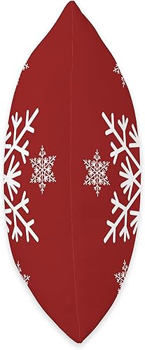 Miniatura 2 de DesignsByKelley Christmas Throw Pillows Home Decor Cojín decorativo con diseño de copo de nieve para sofá, silla, sofá, silla, sofá, 18 x 18