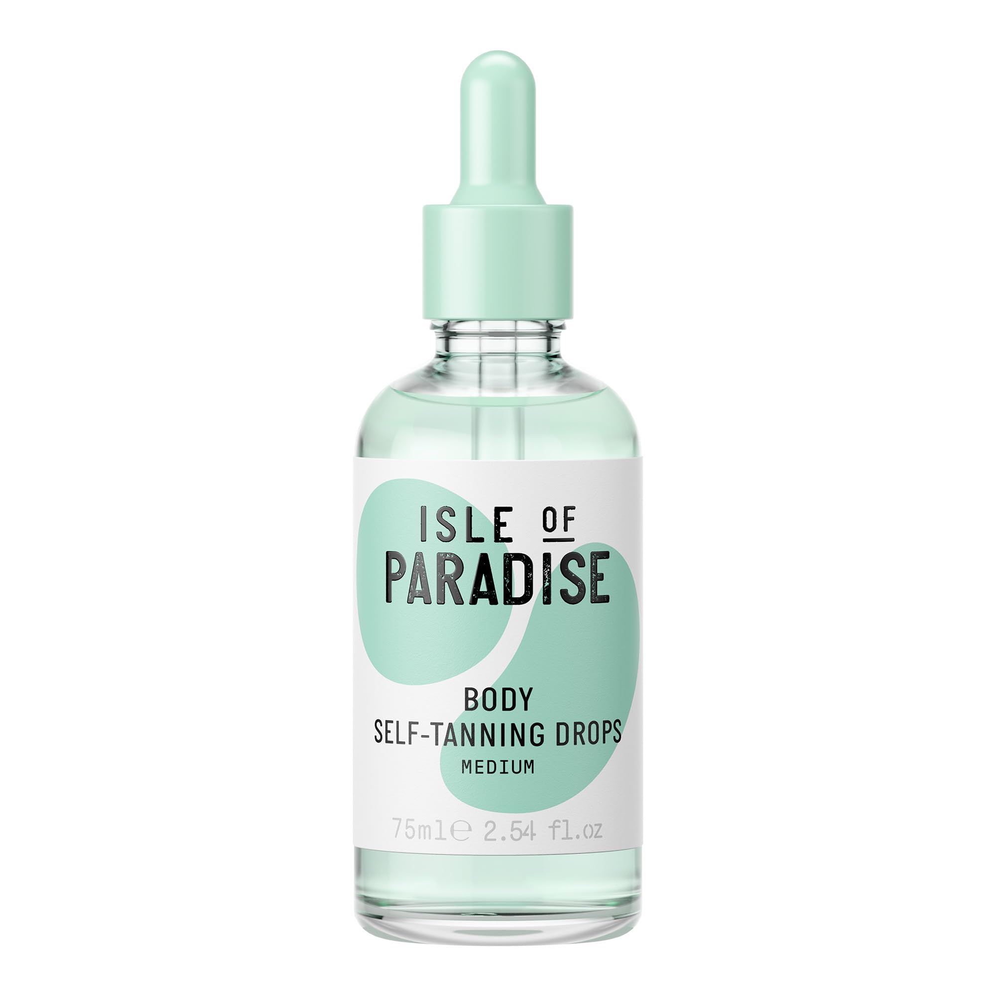Isle of Paradise Self-Tanning Body Drops, Green: For Medium Skin Tones, 75ml