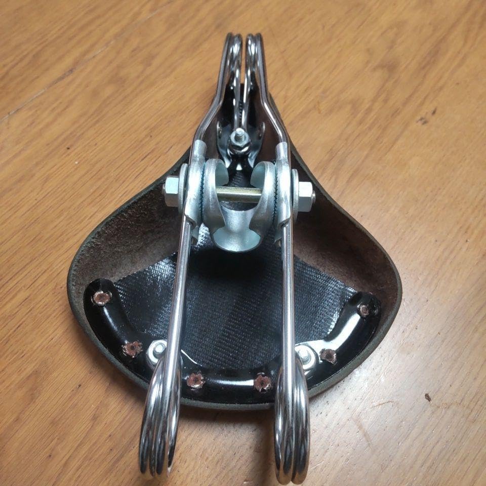 ♪新品未使用・PALACE★ビンテージ レザーサドル★昭和自転車 ♪新品未使用・PALACE☆ビンテージ レザーサドル☆昭和自転車